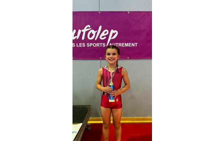 Loucia 4eme en individuel